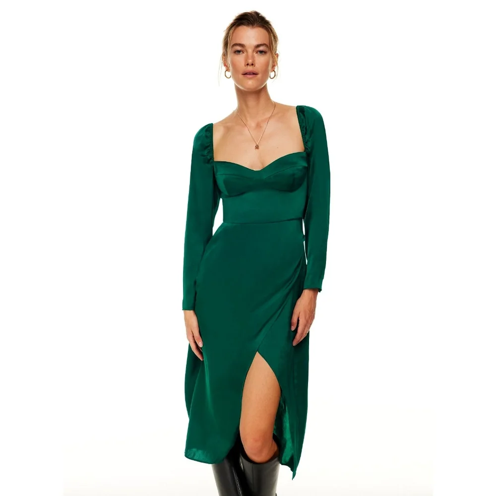 Aritzia Wilfred Masquerade Bustier Dress - Picture 1 of 9
